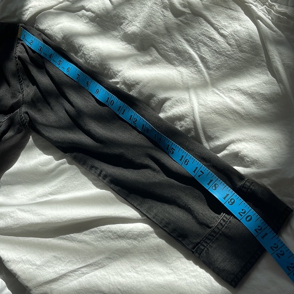 Madewell weathered black button-down shirt dress xs - Picture 8 of 13